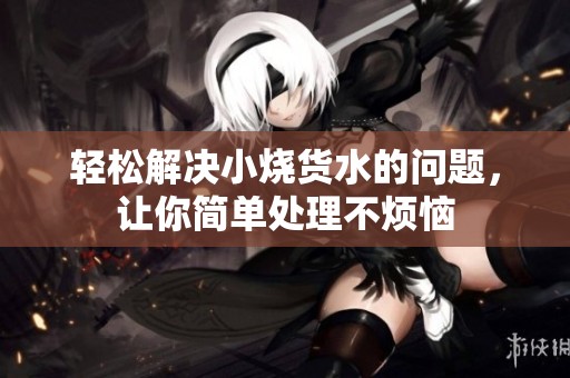 轻松解决小烧货水的问题，让你简单处理不烦恼