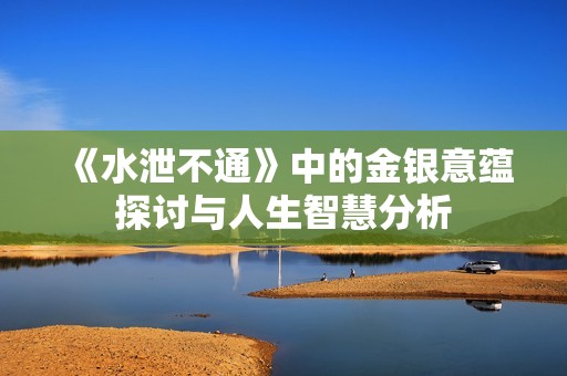 《水泄不通》中的金银意蕴探讨与人生智慧分析