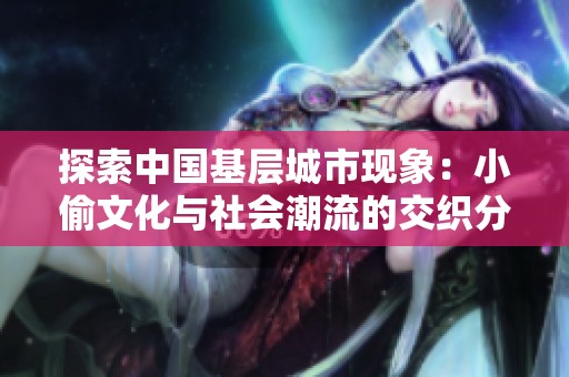 探索中国基层城市现象：小偷文化与社会潮流的交织分析