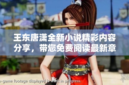 王东唐潇全新小说精彩内容分享，带您免费阅读最新章节体验