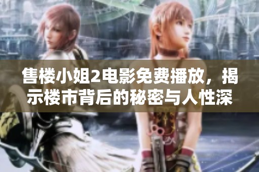 售楼小姐2电影免费播放，揭示楼市背后的秘密与人性深度解析