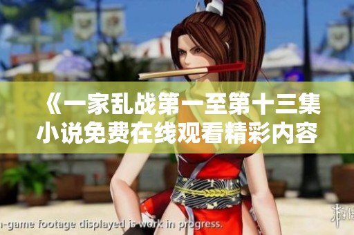 《一家乱战第一至第十三集小说免费在线观看精彩内容》