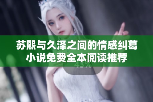苏熙与久泽之间的情感纠葛小说免费全本阅读推荐