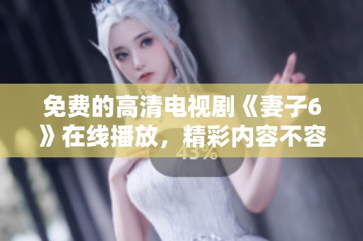 免费的高清电视剧《妻子6》在线播放，精彩内容不容错过