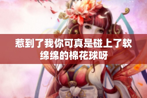 惹到了我你可真是碰上了软绵绵的棉花球呀