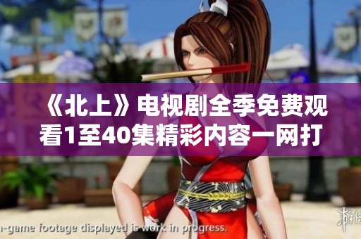 《北上》电视剧全季免费观看1至40集精彩内容一网打尽