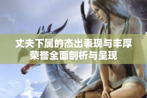 丈夫下属的杰出表现与丰厚荣誉全面剖析与呈现