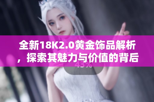 全新18K2.0黄金饰品解析，探索其魅力与价值的背后秘密