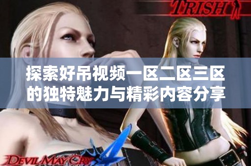 探索好吊视频一区二区三区的独特魅力与精彩内容分享