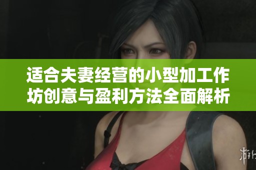 适合夫妻经营的小型加工作坊创意与盈利方法全面解析