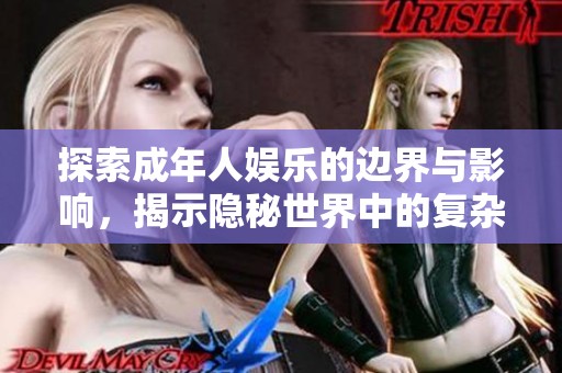 探索成年人娱乐的边界与影响，揭示隐秘世界中的复杂性与挑战
