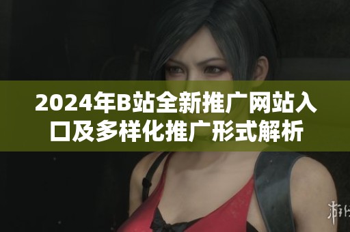 2024年B站全新推广网站入口及多样化推广形式解析