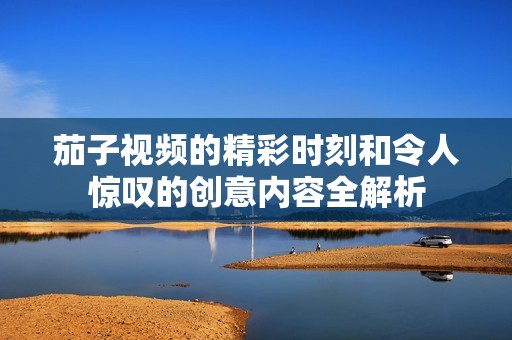 茄子视频的精彩时刻和令人惊叹的创意内容全解析